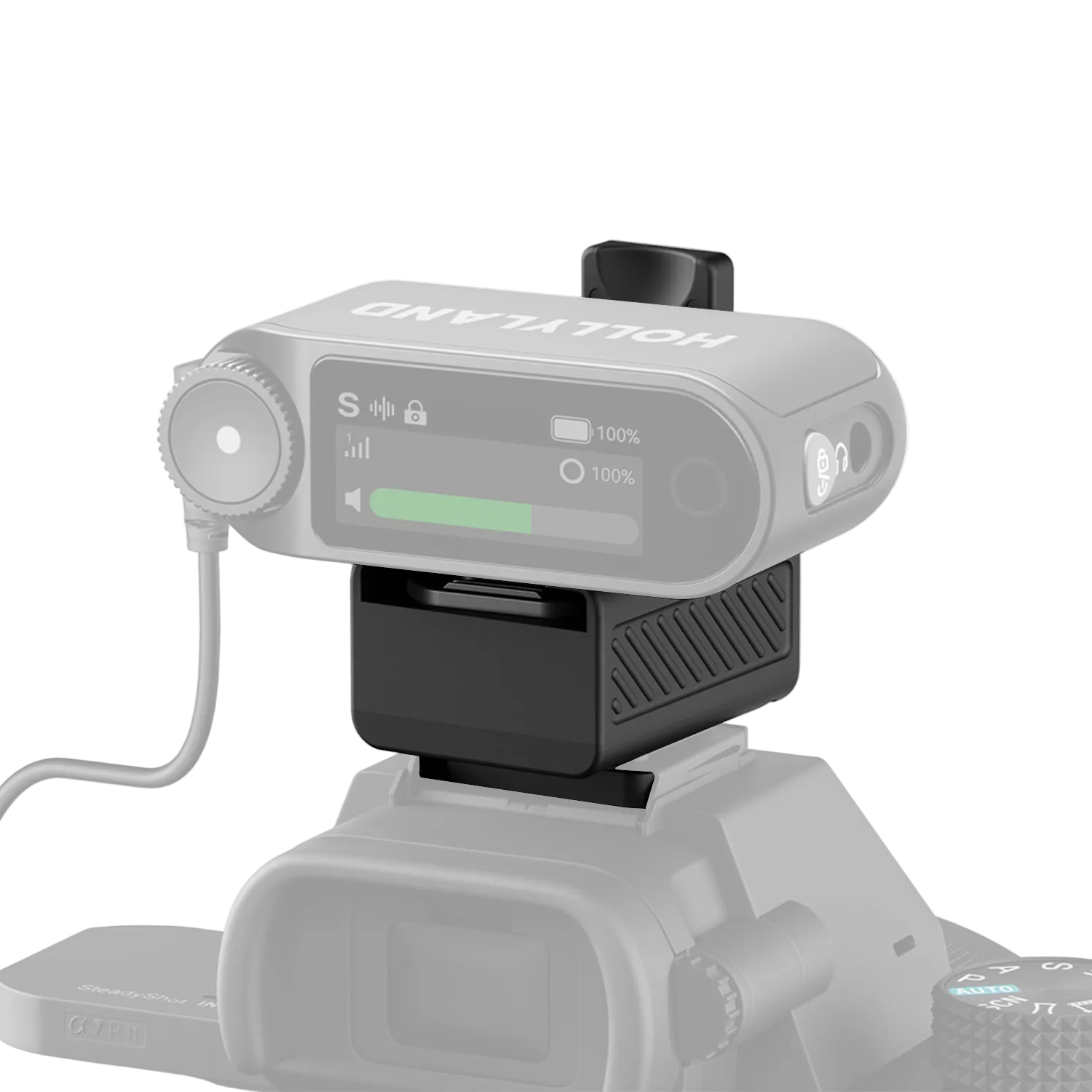 LARK MAX 2 - Hot Shoe Adapter – Hollyland Europe GmbH LARK MAX 2 - Hot Shoe Adapter – Hollyland Europe GmbH