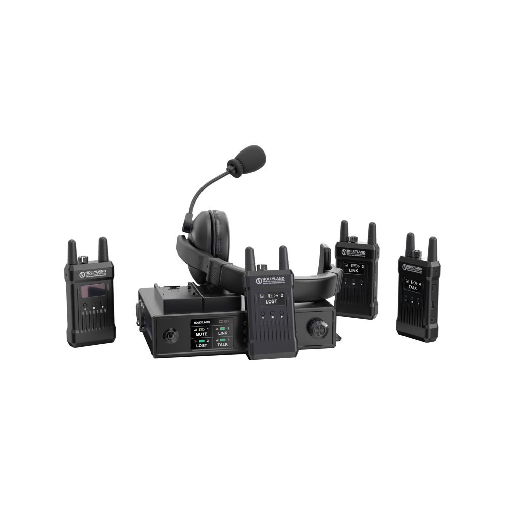 Hollyland Mars T1000 -Full Duplex Wireless Intercom System with Hollyland Mars T1000 -Full Duplex Wireless Intercom System with