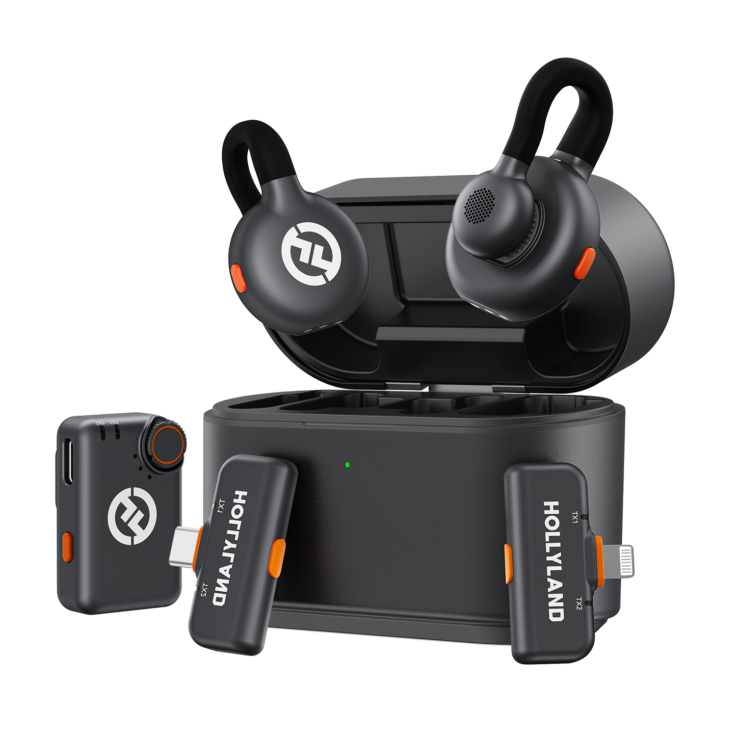 LARK M2SHollyland Lark M2S Combo (Camera RX+USB-C RX+ Lightning LARK M2SHollyland Lark M2S Combo (Camera RX+USB-C RX+ Lightning