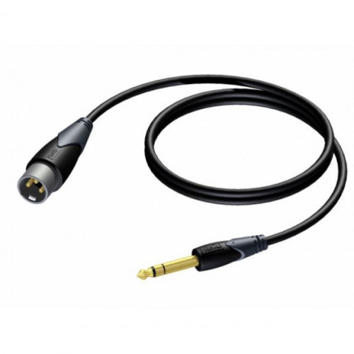 Cable de audio de 3,5 mm a XLR simple