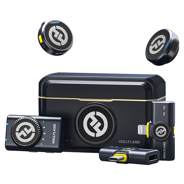 Hollyland LARK M2 ワイヤレスラベリアマイク LARK M2 Wireless Microphone - An Ultra-lightweight Plug-and-Play