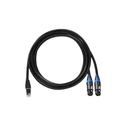 Solidcom M1 - RJ45 to Dual-XLR Cable