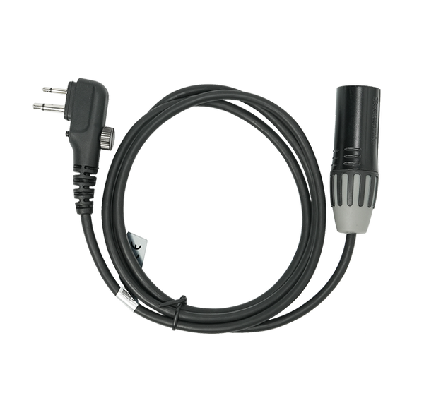 Cable de conexión para walkie-talkie de 2 núcleos