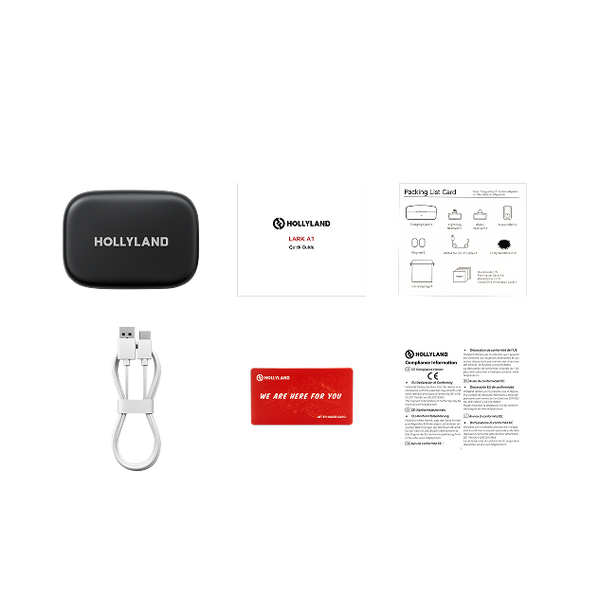 LARK A1 - Duo Receivers Version Charging Case (Gray)