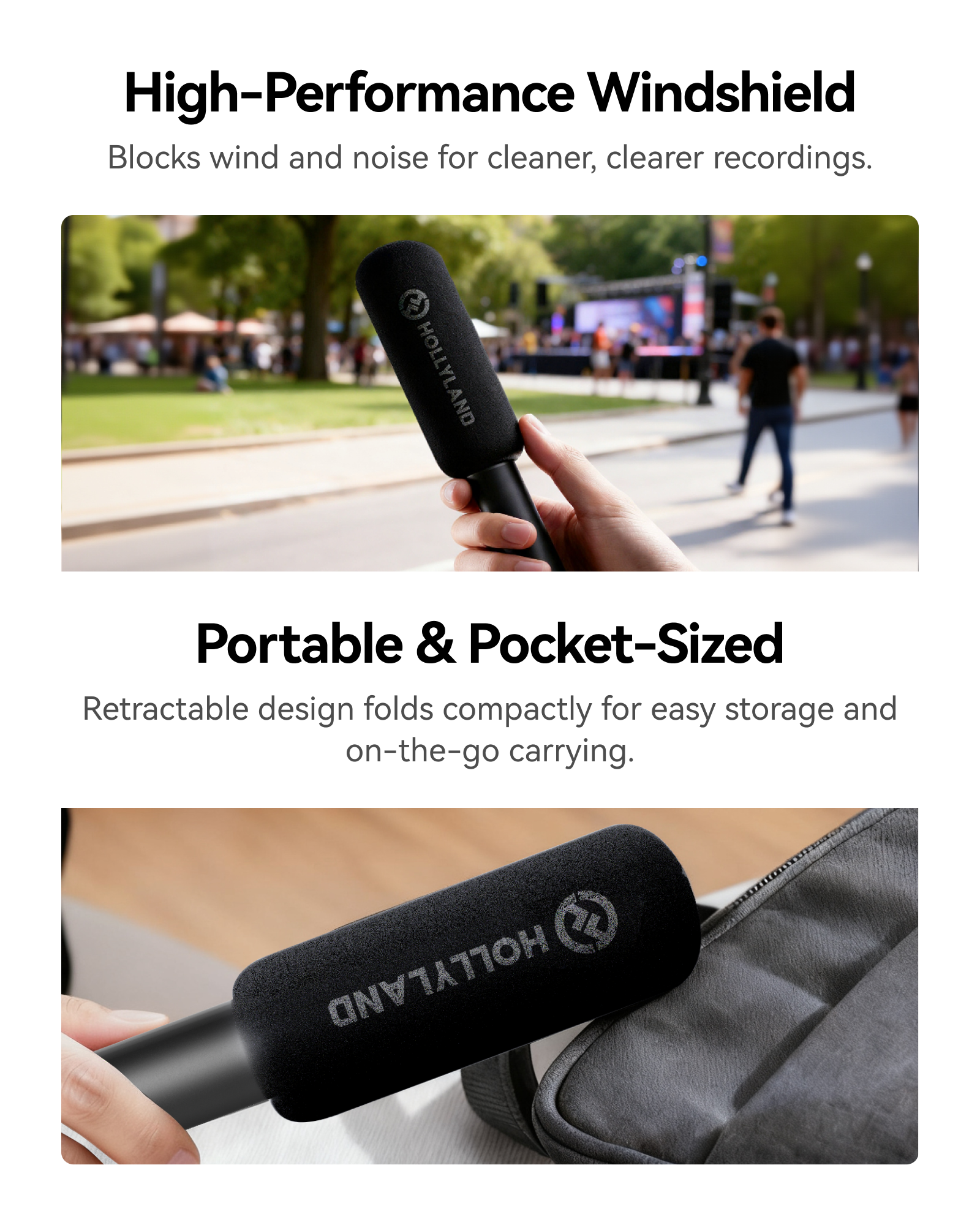 Interview Adapter for Wireless Microphones (Handheld/Desktop)