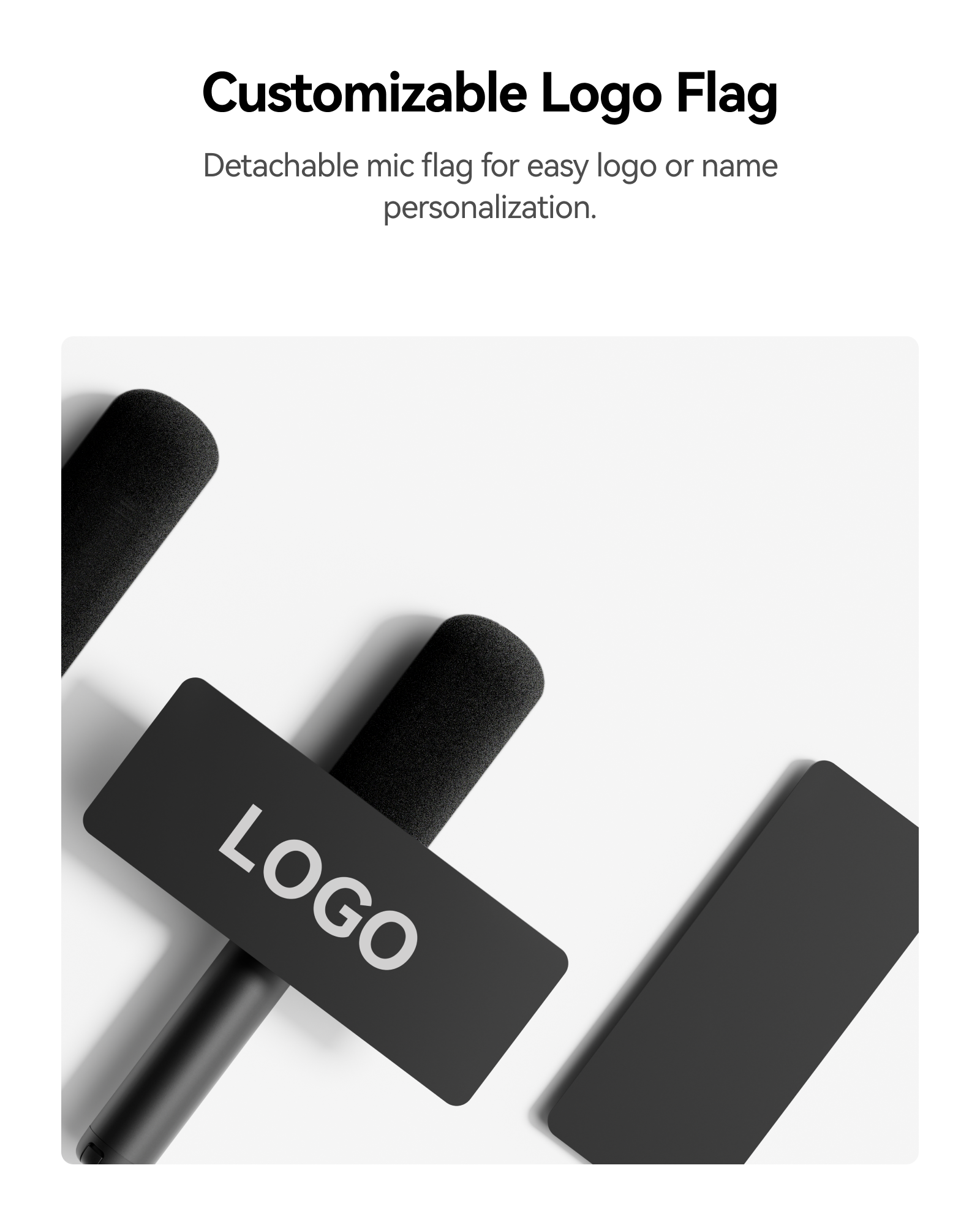 Interview Adapter for Wireless Microphones (Handheld/Desktop)